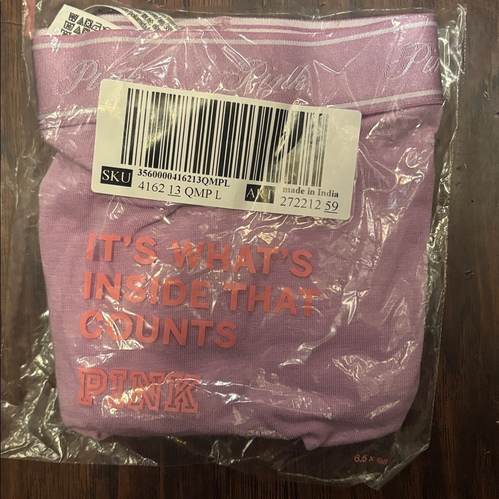 NEW! PINK VICTORIAS SECRET LOGO BOYSHORT PANTY - Picture 4 of 8